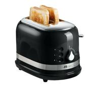 Ariete 0149B Moderna 2 Slice Toaster, Defrost, Heating & Cooking Function, Black