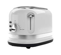 Ariete 0149W Moderna 2 Slice Toaster, Defrost, Heating & Cooking Function, White