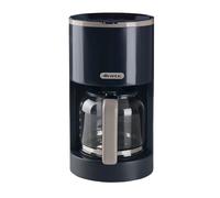 Ariete 12 Cup Drip Coffee Machine 900W Reusable Filter Keep Warm Plate Grey