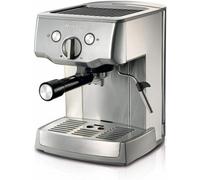 Ariete 1324 Metal Metal Espresso Coffee Machine For Powder Or Pods, Stainless Steel