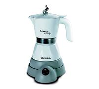 Ariete 1358 Electric Moka Aroma Coffee Machine, 480 W, White