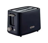 Ariete 2 Slice Breakfast Line Toaster - 760W, 7 Browning Levels, Dark Grey