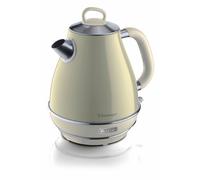 Ariete 2869/03 electric kettle 1.7 L 2000 W Beige, Chrome, White
