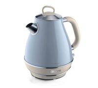 Ariete 2869/05 Retro Style Cordless Jug Kettle, Cool to Touch Exterior and Removable Filter, Water Indicator at Eye Level, Vintage Design, 2000 W, 1.7 litres, Blue