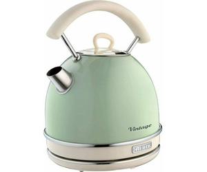 Ariete 2877/04 Vintage Retro Dome Kettle, 1.7 Litre Capacity, Green