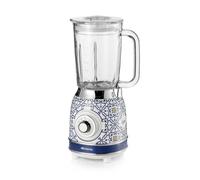 Ariete 583 Capri Blender with 1.5 Litre Glass Cup, 4 Stainless Steel Blades, 4 Speeds + Pulse, 1000 Watt