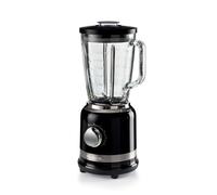 Ariete 585 Modern Black Blender - 1000 W - Glass Cup Capacity 1.5 L - 4 Speeds - 4 Blades