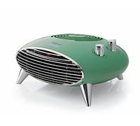 Ariete 8211 Table heater, electric heater, 2000W, thermostat, silent, grill and chrome legs, green