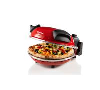 Ariete 909 Fast and Compact Pizza Making Machine for Both Fresh and Frozen Pizzas, Forno Pizza da Gennaro equipped with a Timer and 5 Temp Levels, 1200 watts (Red)