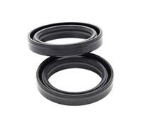 Ariete 37x49x8-10 Mm Fork Oil Seal Kit Silver