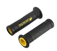 Ariete Ariram black/yellow grip set (pair) - 120mm - open end for handlebar end