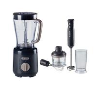 Ariete ARPK49 Breakfast Line Table Blender & Hand Blender Set, Grey