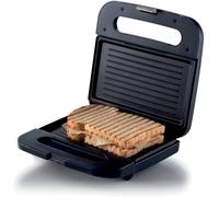 Breakfast Sandwich Toaster, 750W, Non-Stick, 2 Portions, Dark Grey, Ariete