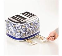 ARIETE Capri 0156/0C 4-Slice Toaster - Blue, Blue,White