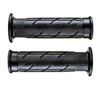 Pair Of Closed Grips 120Mm Black Ariete Super Soft Eco Honda Transalp 600 650