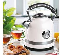 Ariete Cordless Electric Kettle, 1.7 Litre Capacity in White Ariete White