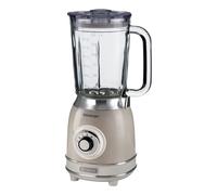 1000W Vintage Glass Jug Blender Cream - Cream