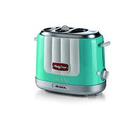 Ariete 206 Hot Dog Maker Party Time, Hot Dog Maker, 650 W, 5 Cooking Levels, 4 Cooking Spaces, Automatic Ejection, Light Blue
