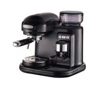 Ariete Moderna Espresso Coffee Machine with Integrated Grinder 1080W Black