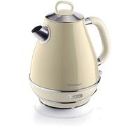 Ariete Retro Style Cordless Jug Kettle, Cool to Touch Exterior and Removable Filter, Water Indicator at Eye Level, Vintage Design, 2000 W, 1.7 litres, Beige