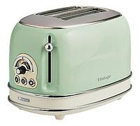 Ariete Toaster 2 Slices Stainless Steel Vintage 810W Green