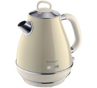 Ariete 2869/03 electric kettle 1.7 L 2000 W Beige, Chrome, White