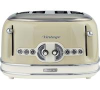 Ariete AR5603 Vintage 4 Slice Toaster in Cream