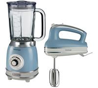 Ariete VINTAGE HAND WHISK & JUG BLENDER BLUE, Blue