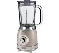 Ariete Vintage Beige 1.5 Litre 1000W Blender with Glass Cup