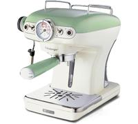 Ariete Vintage Espresso Machine Green 850W 15 Bar Coffee Maker AR8914