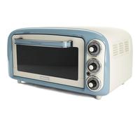 Ariete Vintage Mini Oven 18L Blue 1380W 3 Cooking Positions Retro Style - New