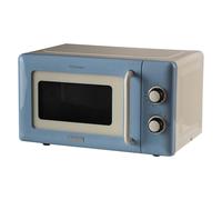 Ariete 800W 20L VINTAGE MECHANICAL MICROWAVE BLUE, Blue