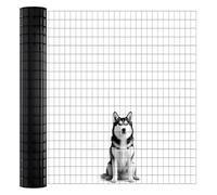 ARIFARO PVC Coated Welded Wire Fence 2 Inch x 3 Inch 16GA Garden Fence for Dog Roll Vinyl Coating Metal Wire Mesh for Chicken,Deer,Rabbit,and Other Small Animals (4.7FT)