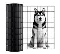 ARIFARO PVC Coated Welded Wire Fence (2ft x 50ft) 2 Inch x 3 Inch 16GA Garden Fence for Dog Roll Vinyl Coating Metal Wire Mesh for Chicken,Deer,Rabbit,and Other Small Animals