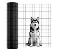 ARIFARO PVC Coated Welded Wire Fence (3ft x 50ft) 2 Inch x 3 Inch 16GA Garden Fence for Dog Roll Vinyl Coating Metal Wire Mesh for Chicken,Deer,Rabbit,and Other Small Animals