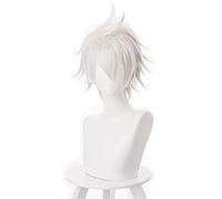 Arifureta: from Commonplace to World's Strongest Hajime Nagumo 30cm Short Silver Heat-resistant Fiber Hair Costume Cosplay Wig One Size Nagumo Hajime