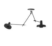 Arigato Double Ceiling Light Black
