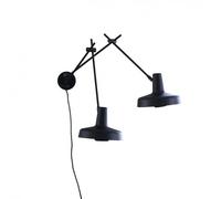 Arigato Double Wall Lamp Black
