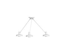Arigato Triple Ceiling Light Palace White