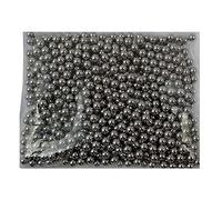 Arightmu 200 Pcs/Set Carbon Steel Bearing Balls,Steel Balls,Steel Bearing Balls - Durable Slingshot Ammo, Fishing Gear, Camping & Bike Bearings (Silver-8mm)