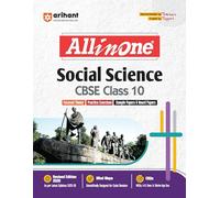 Arihant All in One Social Science Class 10 for Cbse Exams 2025-26