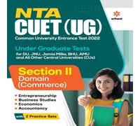 Arihant Experts NTA CUET UG 2022 Section 2 Domain Commerce Paperback Book Arihant Experts Multicolor