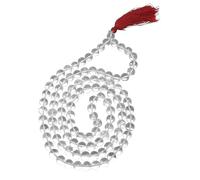Arihant Gems & Jewels Sphatik Mala (Astrology) (108+1 Beads), 100% Natural For Jaap, For Wearing In Neck Or Holding, Unisex Both For Men & Women, S, Gemstone, No Gemstone