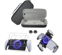 AriKroii 6 in 1 Carry Case for PlayStation Portal,PS5 Portal Screen Protector for Play Station Portal, PS5 Portal case,EVA Hard Shell,PS Portal Cover for PlayStation Portal Accessories (6)