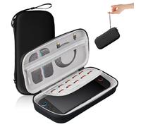 AriKroii Carrying Case for Nintendo Switch 2 (2025), Travel case with 10 Game Cartridges,Protective Portable Hard Shell Case Pouch Compatible with Nintendo Switch 2 Console & Accessories, Black