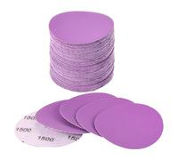 Arilier 3 Inch Sanding Disc 40Pcs, 1500 Grit Sandpaper, Drill Sanding Attachment, Wet Dry Hook and Loop Sandpaper Discs for Random Orbital Sanders, Alumina Sand Paper for Wood, Metal, Automotive