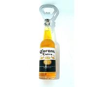 Arimex Magnetic Corona Beer Bottle Opener - Cool Unique Funny Mexican Corona Bottle Opener - Man Cave Decor Accessories - Must Haves for Barbecue BBQ Parties