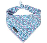 ARING PET Easter Dog Bandanas, Blue Rabbit Egg Pet Bandana Scarf Triangle Bibs for Puppy Small Medium Large Boy Girl Dogs Cats-L