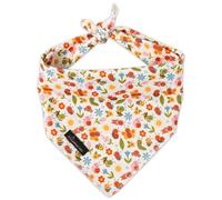 ARING PET Spring Summer Dog Bandanas, Cute Insects Bee Ant Snail Pet Bandana Scarf Triangle Bibs for Puppy Small Medium Large Boy Girl Dogs Cats-S