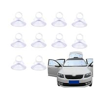 ARIOU Car Suction Cup, Sunshade Automotive Visor Suction Cup, Sun Shield Suction Cup, Heavy Duty Suction Cup Hooks, Reusable Car Glass Windshield Sunshade Suction Cups For Bathroom, Kitchen, Window